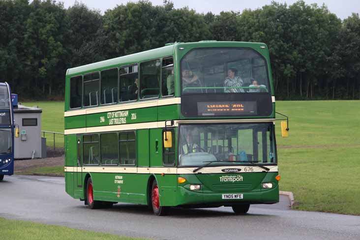 Nottingham City Scania N94UD East Lancs 676